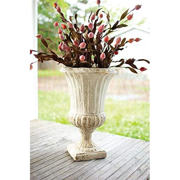 Kalalou CCG1647 Fiberglass/Resin Urn