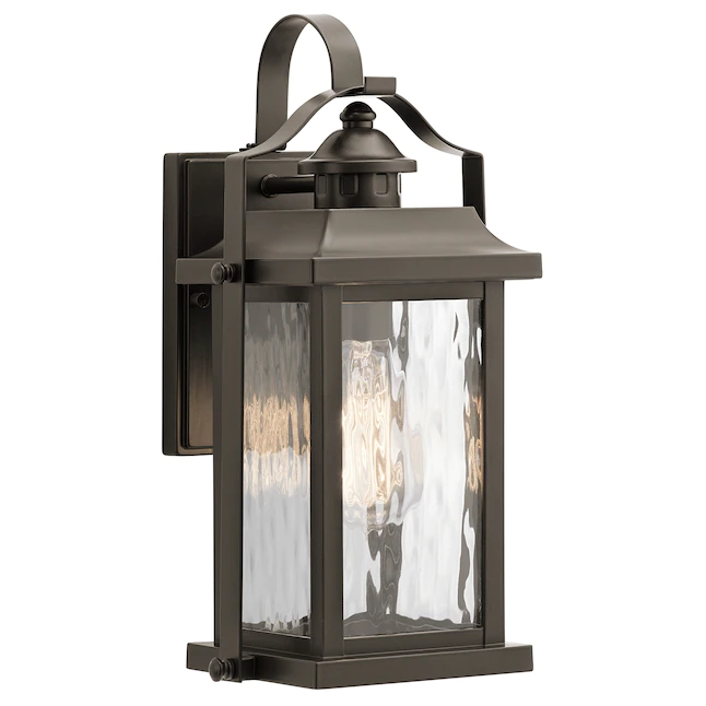 Kichler Linford 1-Light 13.75-in Olde Bronze Outdoor Wall Light