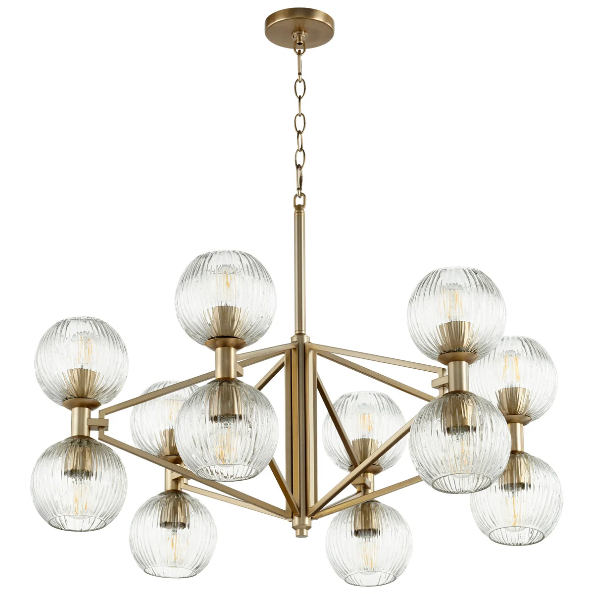 Cyan Design 10963 Iron/Glass Helios Chandelier