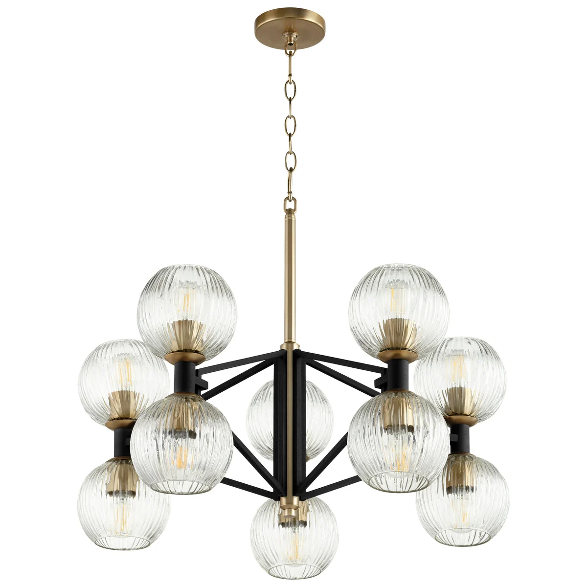 Cyan Design 10965 Iron/Glass Helios Chandelier