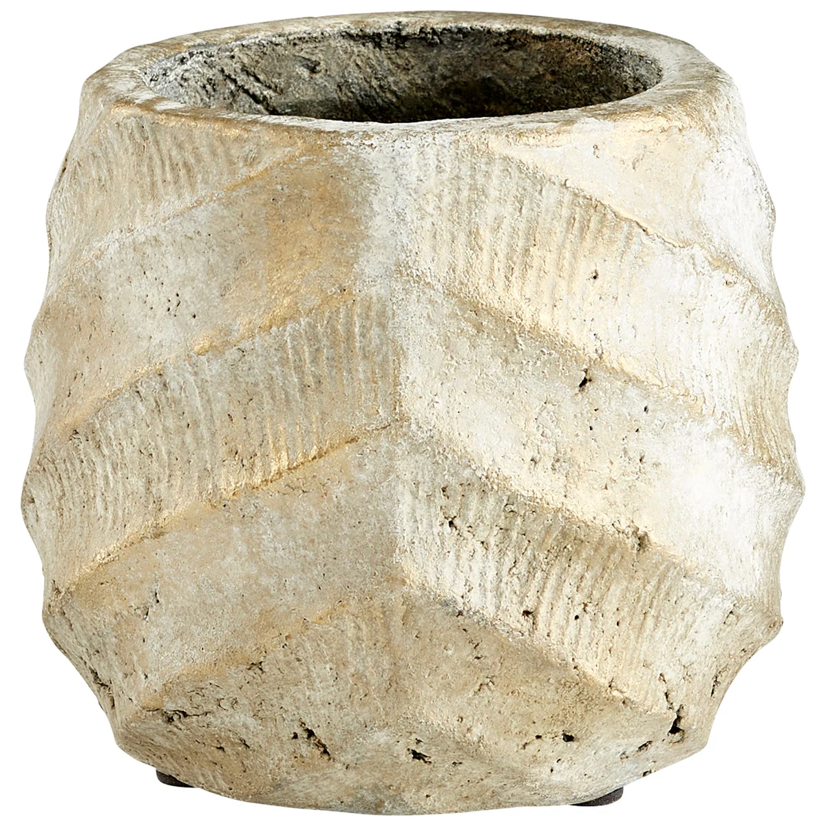 Cyan Design 11056 Cement Small Cache Creek Planter