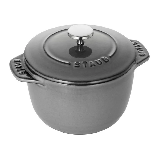 0.75-Quart Cast Iron Petite French Oven - Graphite Gray