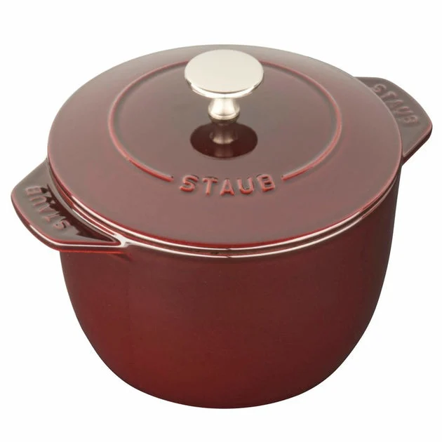 1.5-Quart Cast Iron Petite French Oven - Grenadine