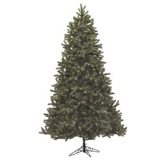 7.5' Pre-Lit Bridgeport Douglas Fir Artificial Christmas Tree with 900 Clear Staylit Lights