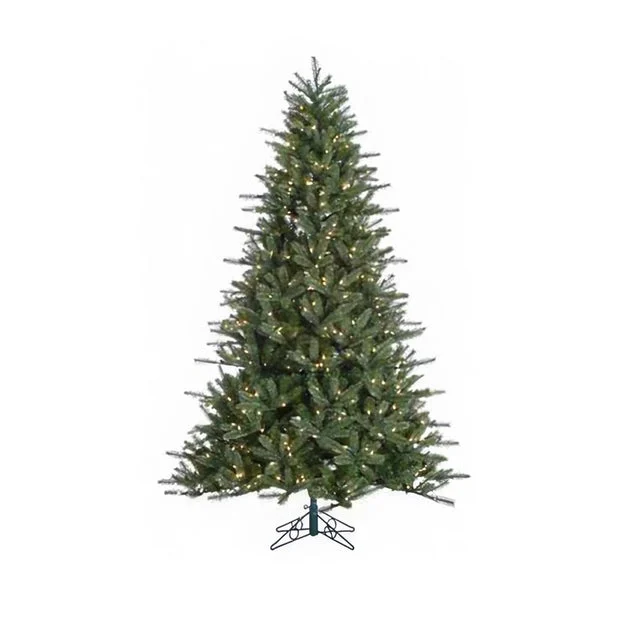 6' Pre-Lit Brooklyn Pine Artificial Christmas Tree with 400 Clear Staylit Lights