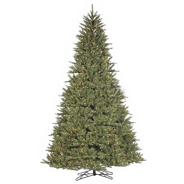 12' Pre-Lit Fairhaven Spruce Artificial Christmas Tree with 4000 Clear Staylit Lights