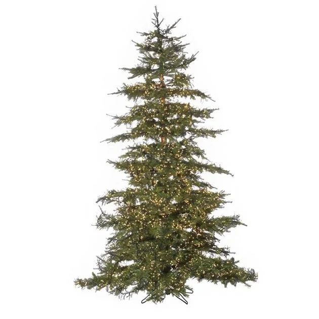 7.5' Pre-Lit Galaxy Fir Artificial Christmas Tree with 8032 Rice Lights