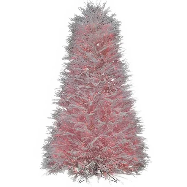 9' Pre-Lit Snow Valley Artificial Christmas Tree with 1300 Clear Staylit Lights