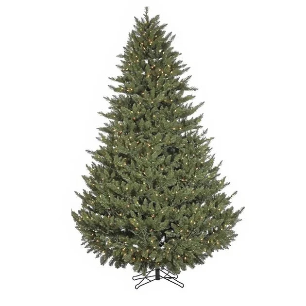 6.5' Pre-Lit Vermont Spruce Artificial Christmas Tree with 850 Clear Staylit Lights