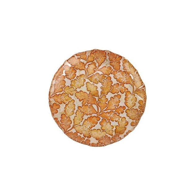 Autunno Glass Salad Plate