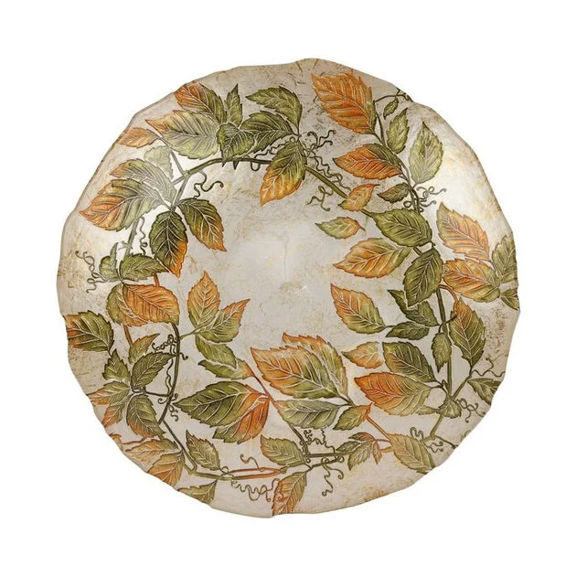 Autunno Glass Large Serving Bowl
