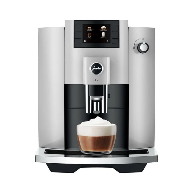 Coffee Maker E6 Specialty with Grinder Platinum 64 Ounce ABS/Stainless Steel