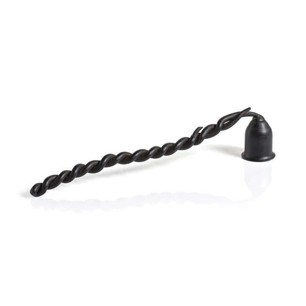Candle Snuffer Brunel Twisted Dark Brown Wrought Iron