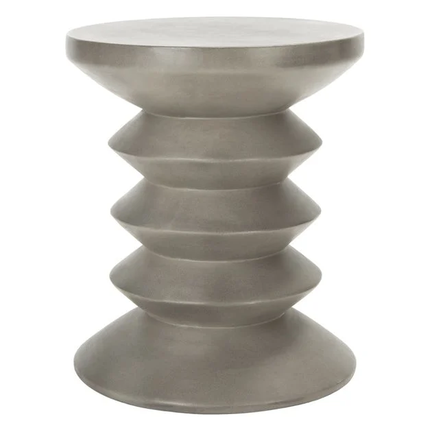 Benaya Concrete Accent Stool
