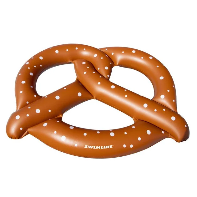 60" Inflatable Pretzel Swimming Pool Float