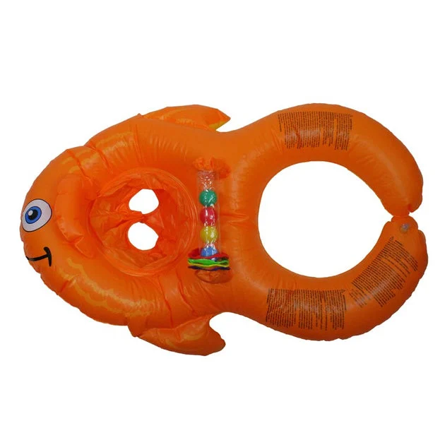 40" Inflatable Me and You Goldfish Baby Seat Pool Float