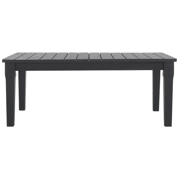 Coffee Table Martinique Patio Black Eucalyptus Wood