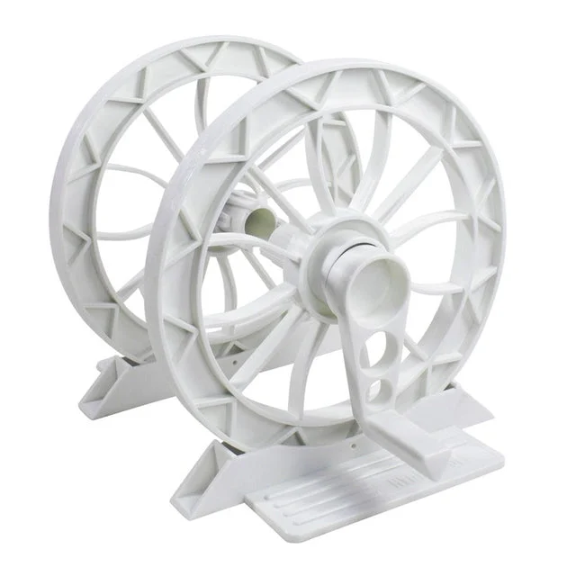 16.5" White Inground Pool Resin Solar Reel System