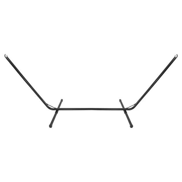 11' Black Steel Hammock Stand with Hardware