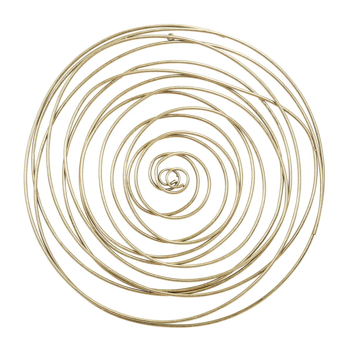 Sagebrook Home 14596-02 30" Metal Wall Decor, Gold, Wb
