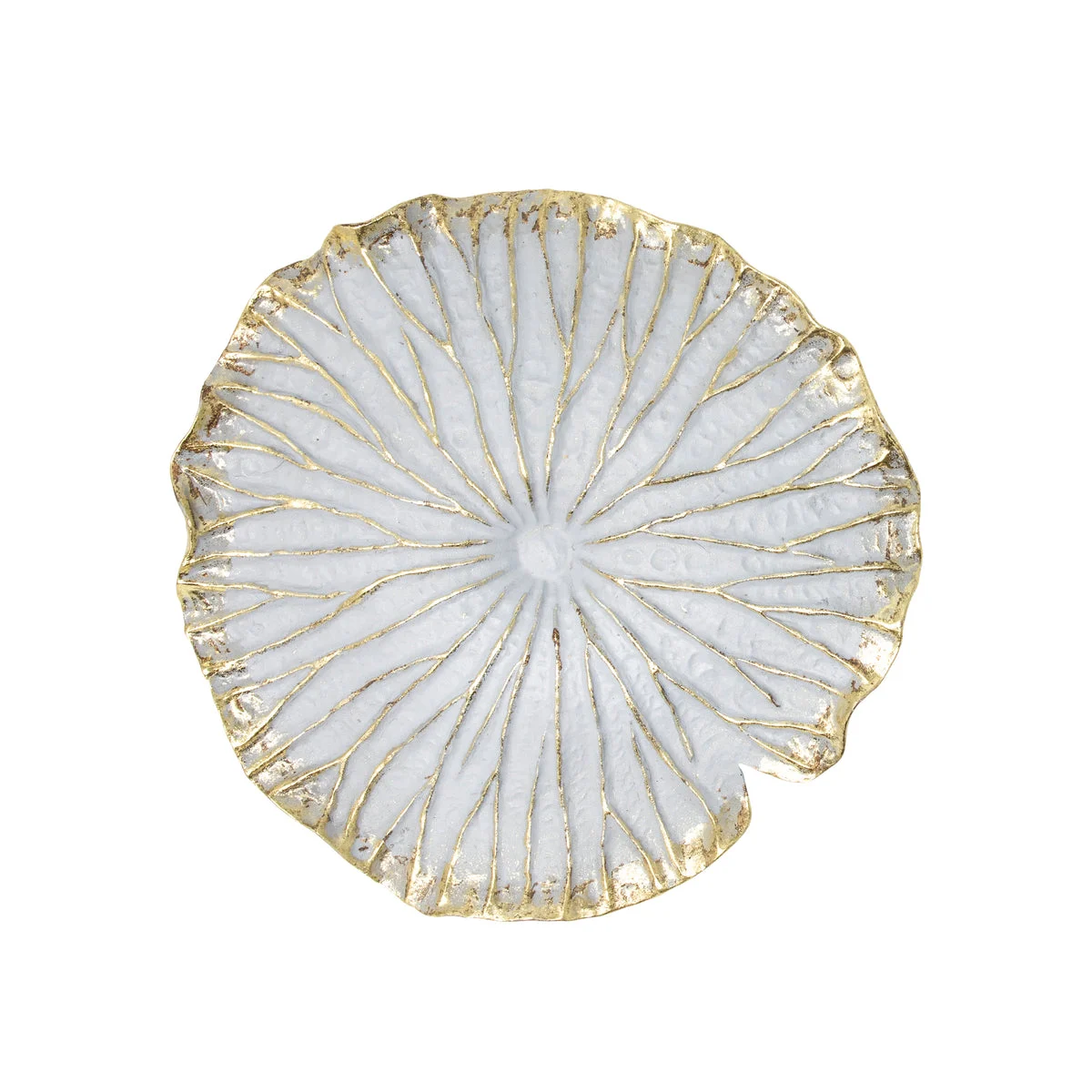 Sagebrook Home 15013-03 10" Polyresin Lotus Wall Decor, Cream/Gold Wb