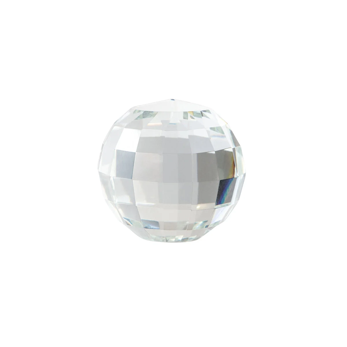 Sagebrook Home 15384-01 Crystal 3" Orb, Clear