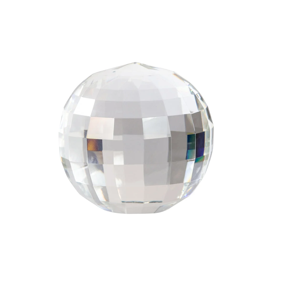 Sagebrook Home 15384-03 5" Crystal Orb, Clear