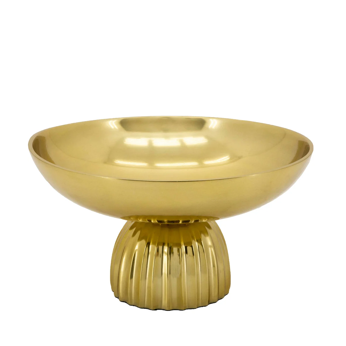 Sagebrook Home 11`` Decorative Fruit Bowl, Gold