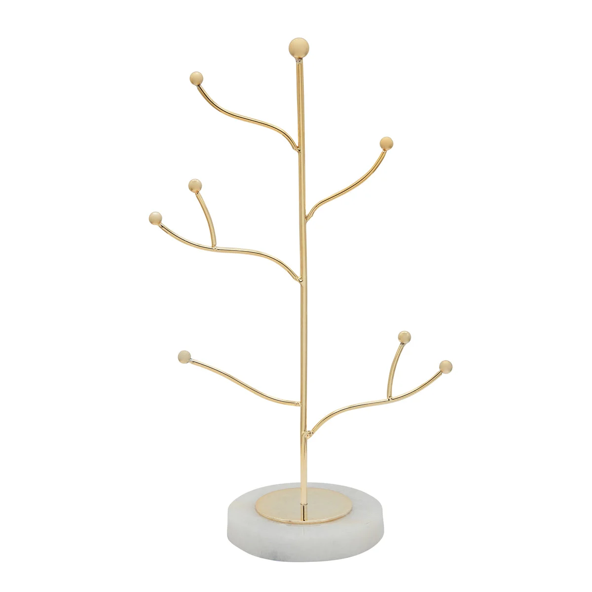 Sagebrook Home Metal 12`` Tree Rack, Gold