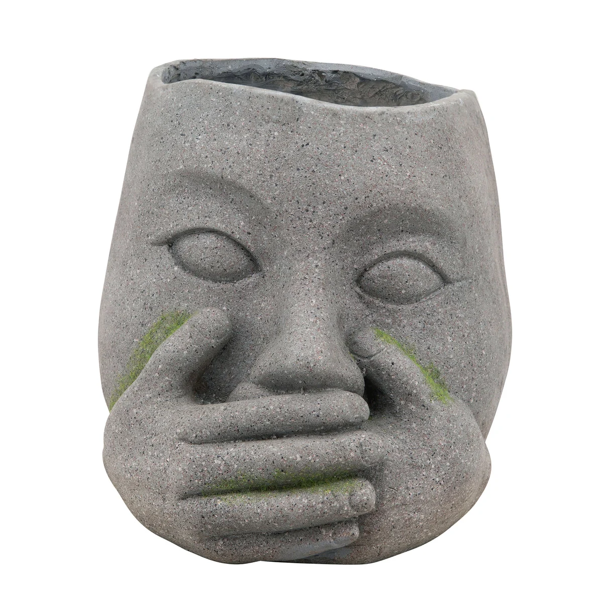 Sagebrook Home Resin, 9"H No Speak Planter