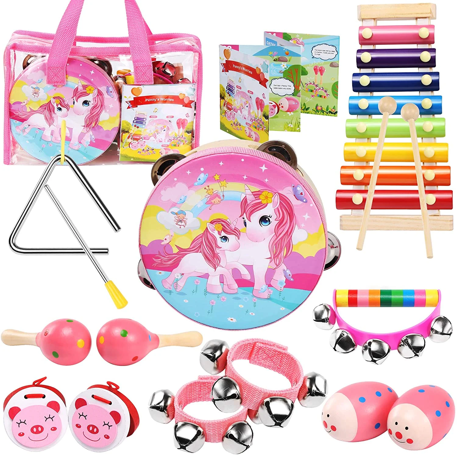 OATHX Baby Girl Gifts, Toddler Musical Instruments