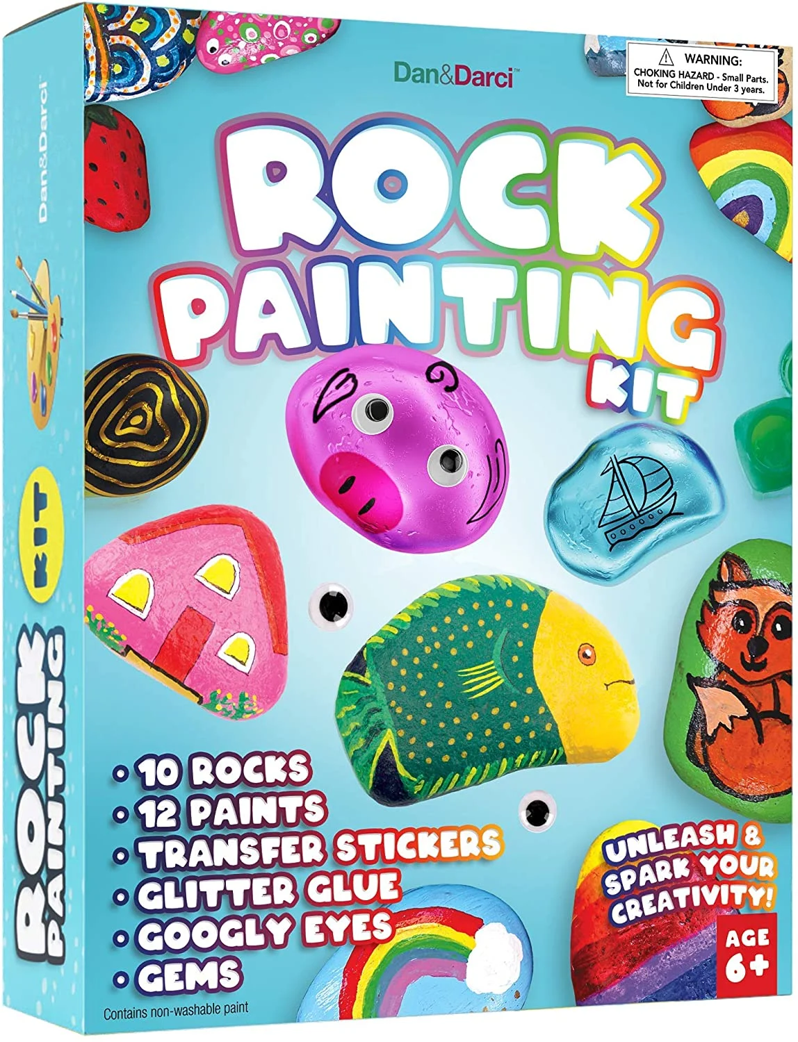 Rock Painting Kit for Kids – Arts and Crafts