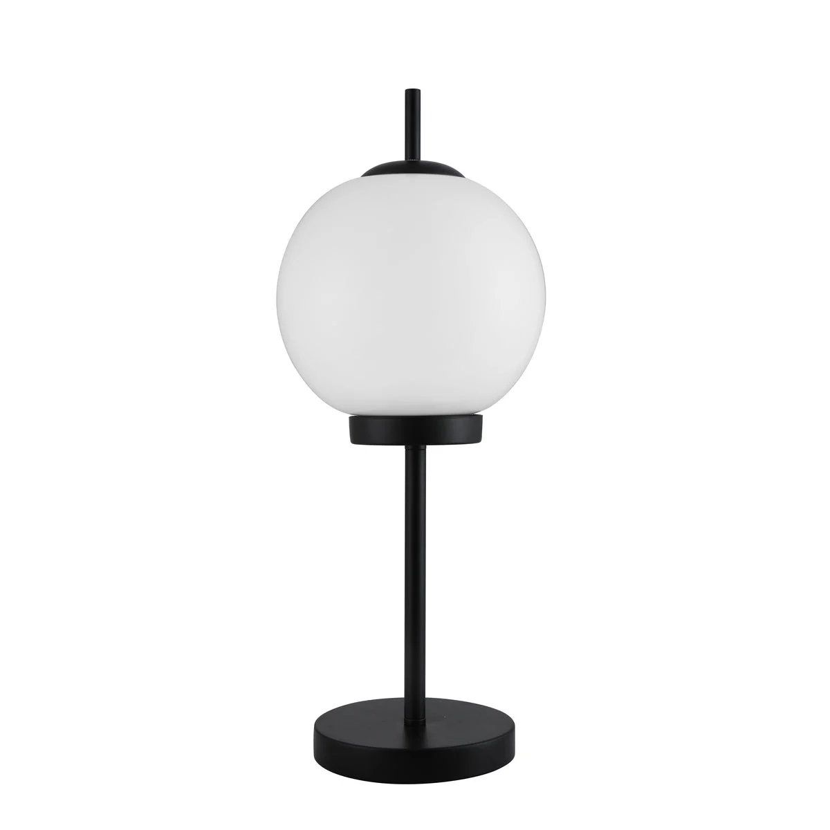 Sagebrook Home 51111 20" Metal Table Lamp With Glass Milky Color Shade