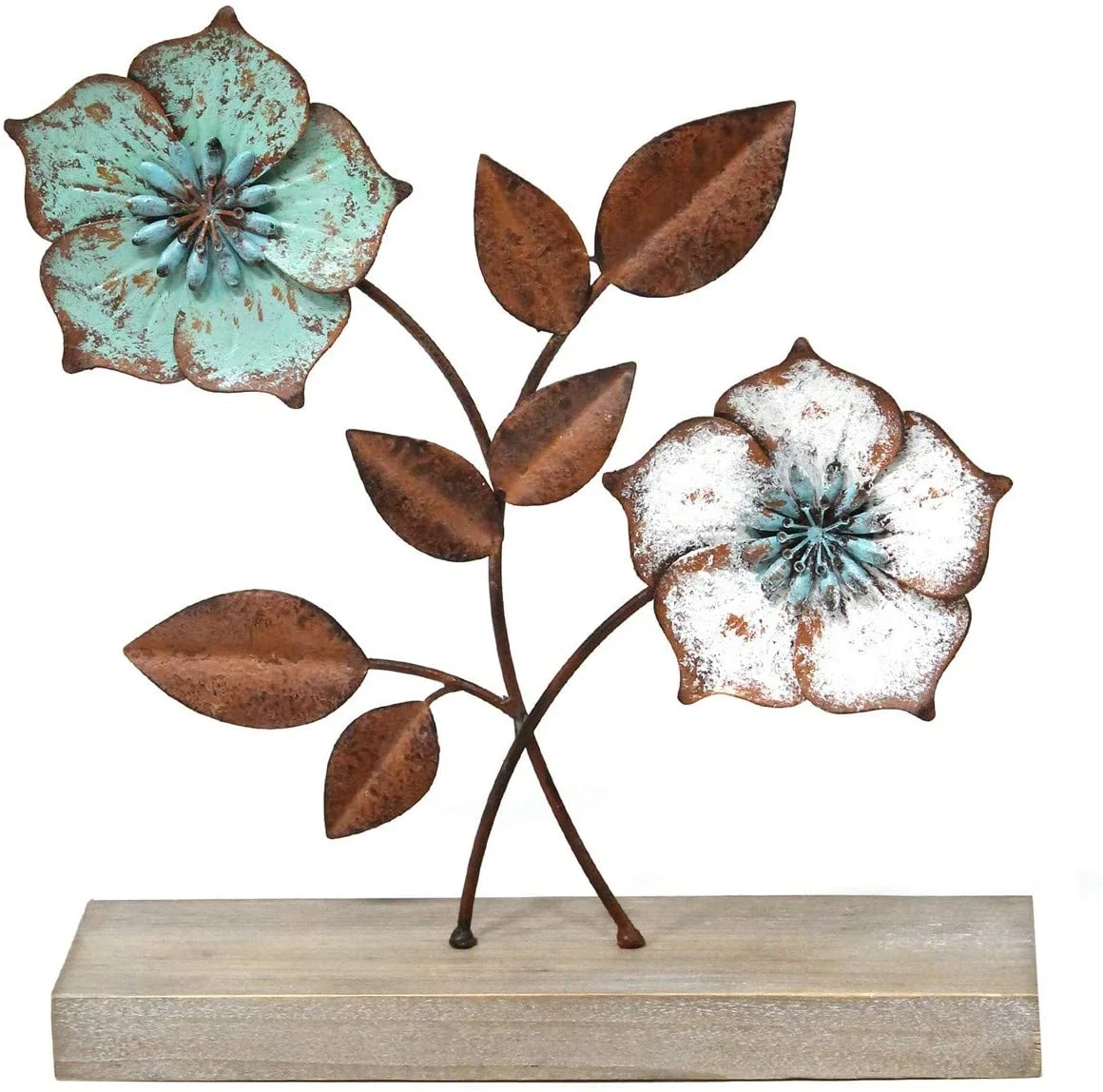 Kalalou A6221 Metal Flower Table