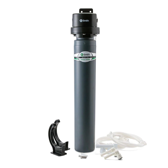 AO Smith Under Sink Water Filter System – Advanced Direct Connect Main Faucet Clean Water Filtration – NSF Certified – Claryum Filtration Reduces 99% of 77 Harmful Contaminants