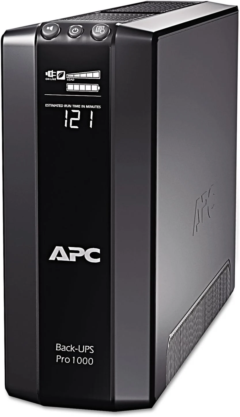 APC Back-UPS Pro 1000VA UPS Battery Backup & Surge Protector (BR1000G)