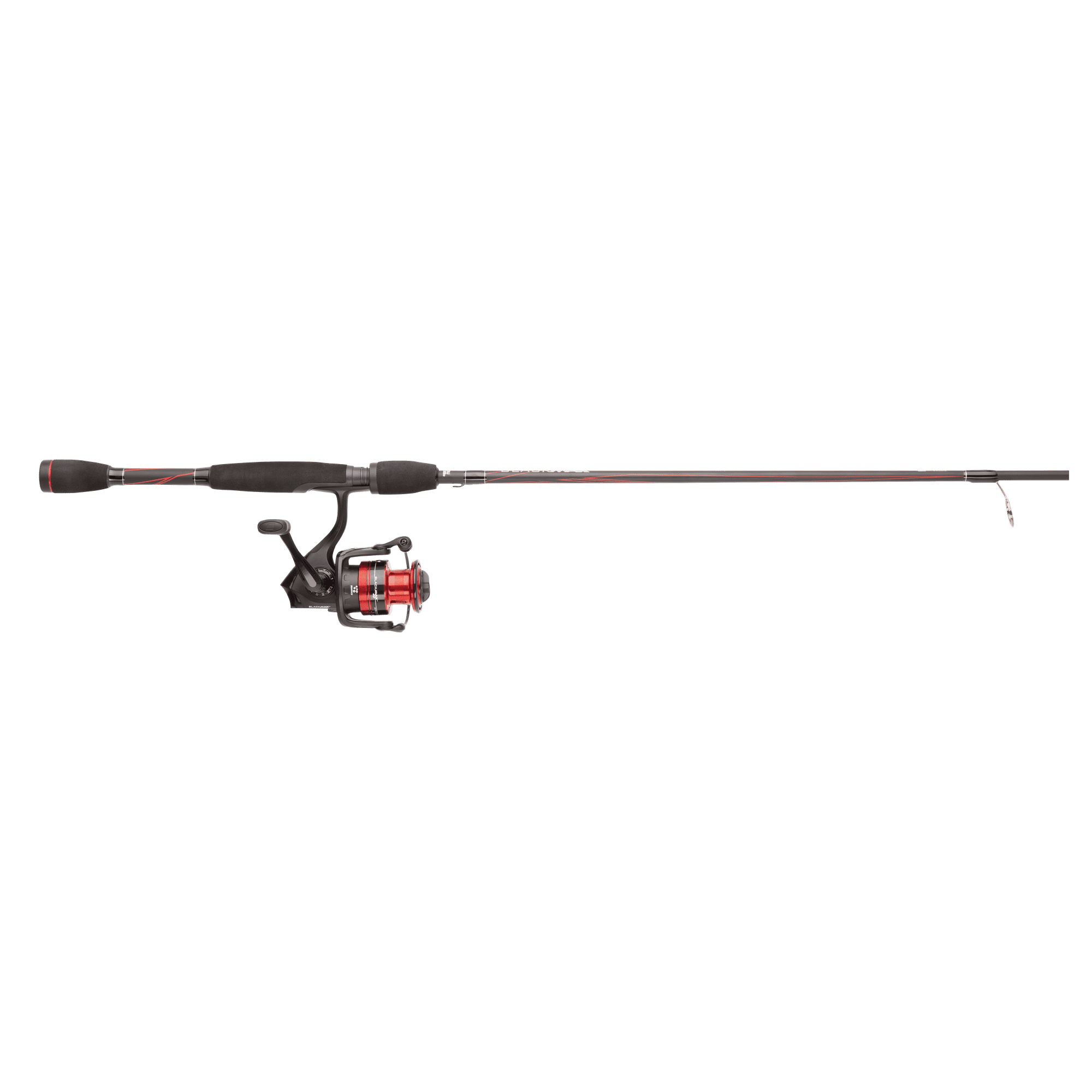 Abu Garcia 6’6” Black Max Fishing Rod and Reel Spinning Combo – 6’6″ L, 1 Piece