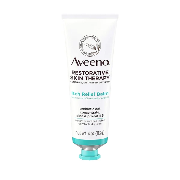 Aveeno Restorative Skin Therapy Itch Relief Body Balm for Sensitive, Distressed