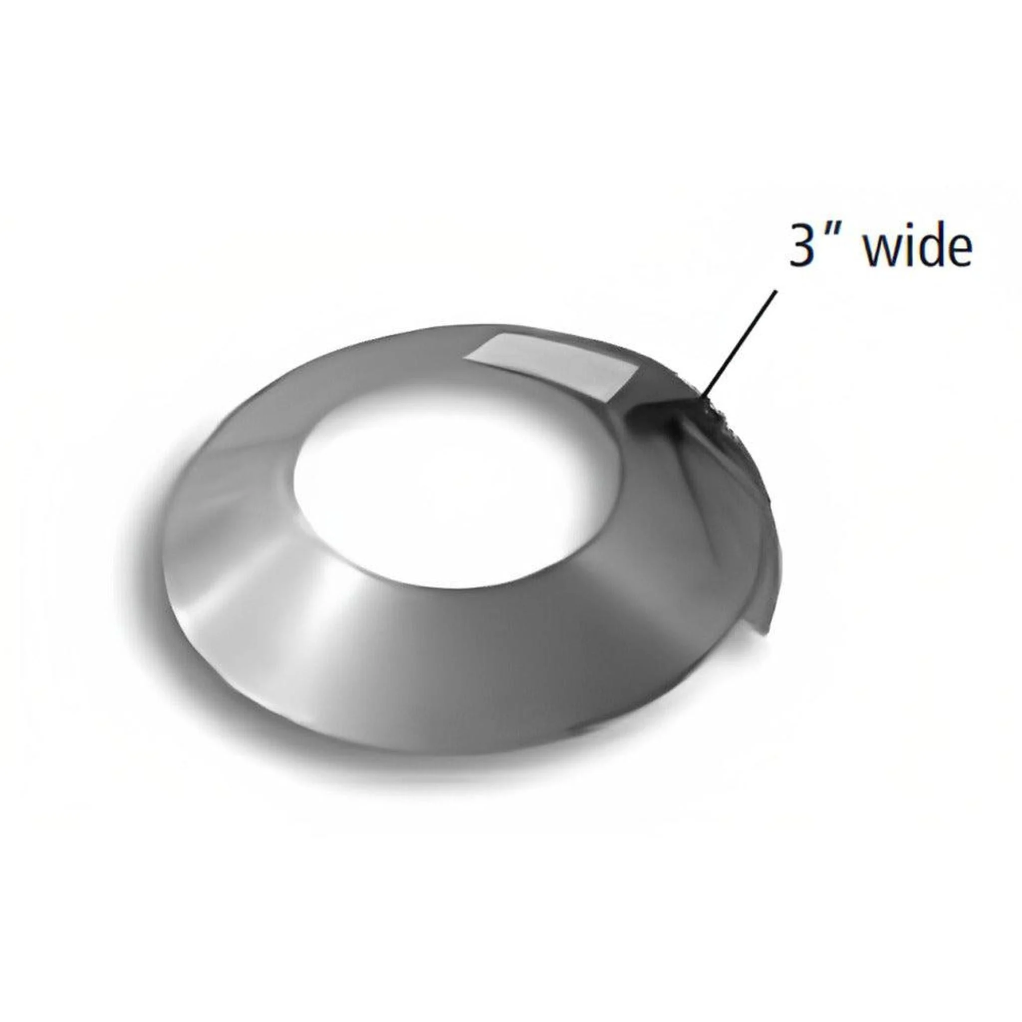 BDM Dalsin Line 10" 24 Gauge Stainless Steel Storm Collar