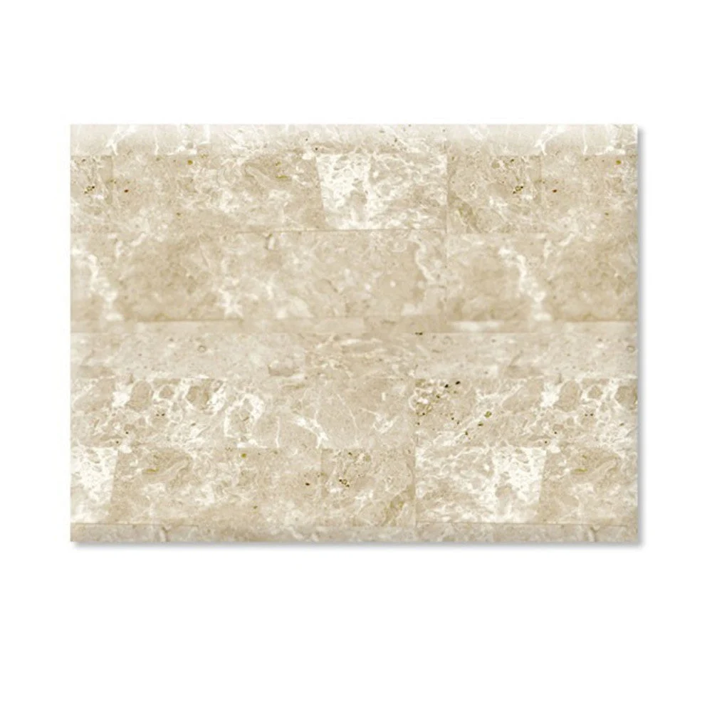 Benzara Santa Clarita Traditional Marble Top Stand