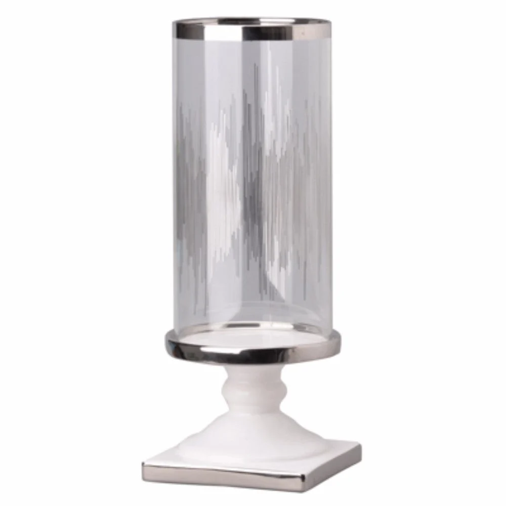 Benzara Admirably Modern Elliotte Pedestaled Candle Holder