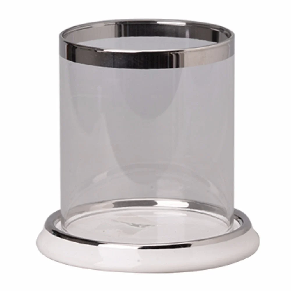 Benzara Slickly Elegant Aiza Round Candle Holder