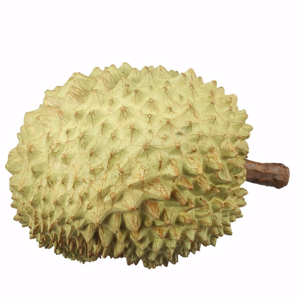Benzara Catchy Blossom Paradise Faux Durian Fruit Decor, Green