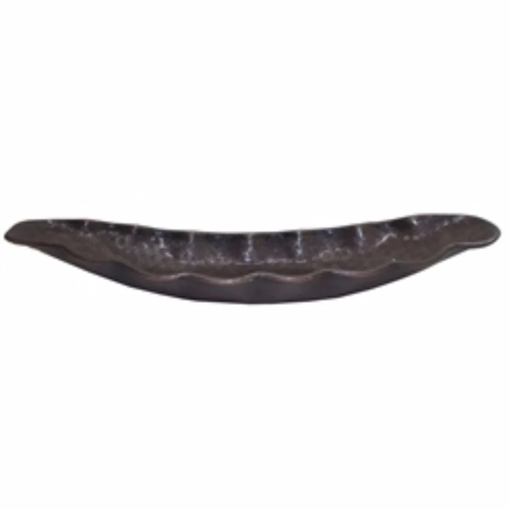 Benzara Rustically Charmed Aluminum Decorative Tray, Bronze