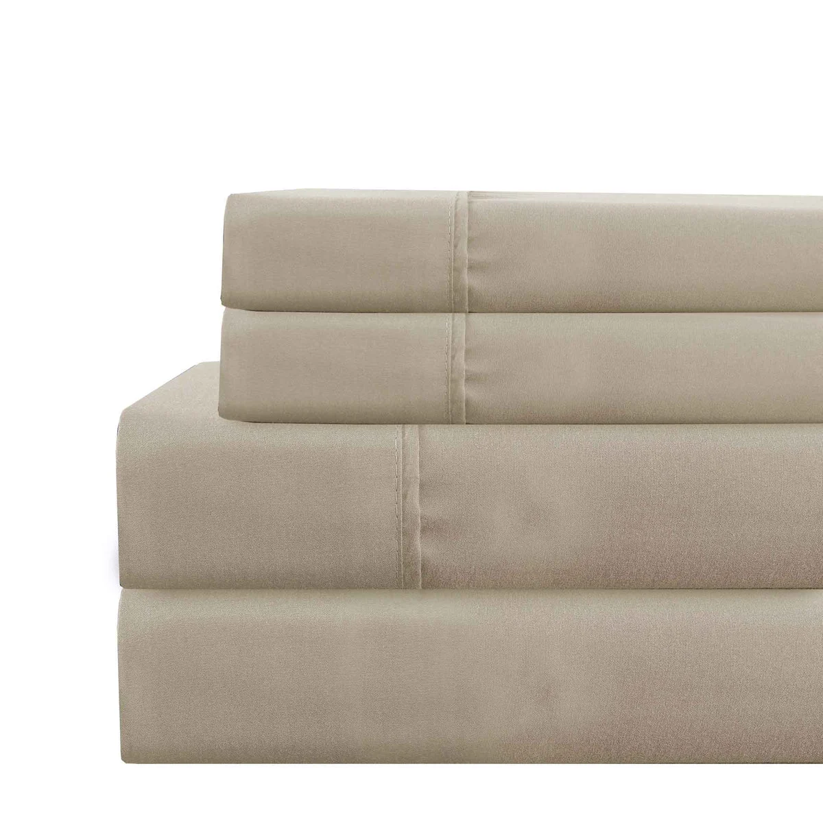 Lanester 4 Piece California King Deep Pocket Sheet Set The Urban Port, Taupe Gray