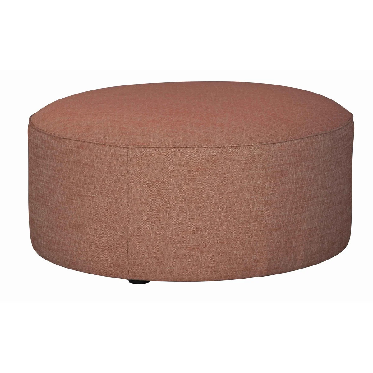 Benzara Contemporary Wooden Oversized Ottoman with Diamond Pattern On Top,