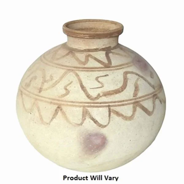 Benzara Traditional Indian Styled Terra Cotta Jug Made from Clay, Brown