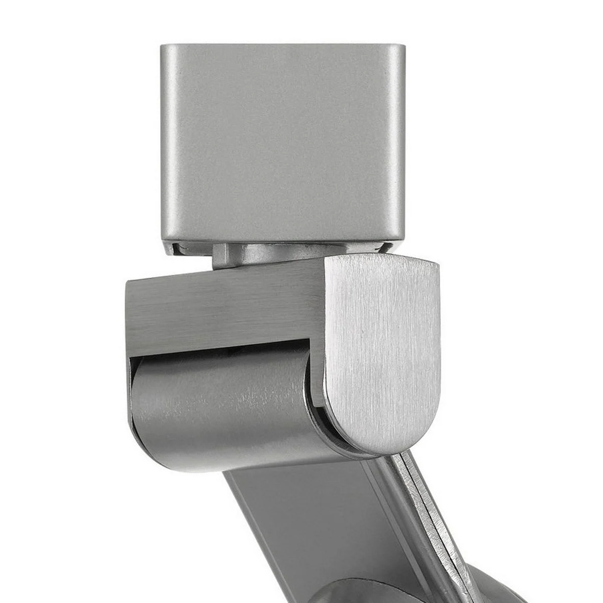 Benzara 12W Integrated Led Track Fixture with Polycarbonate Head, Silver and Blue