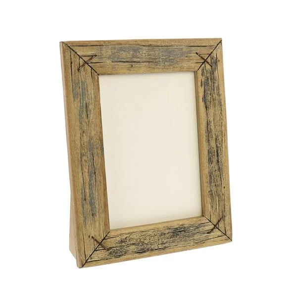 Benzara 5 X 7 Vertical Frame with Textured Details, Brown