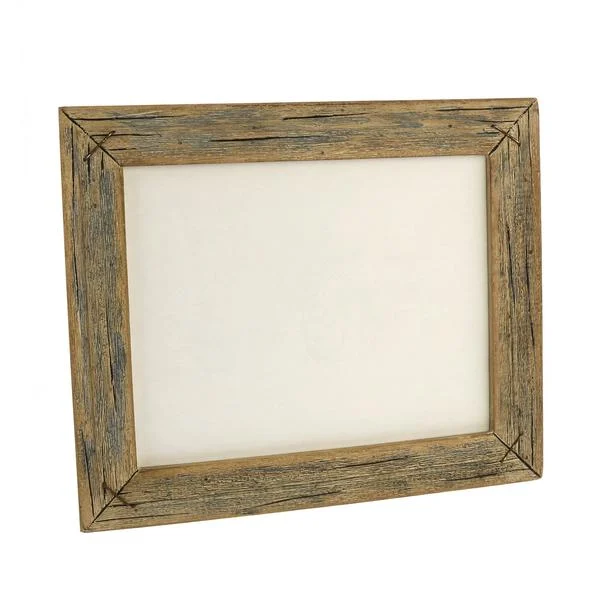 Benzara 8 X 10 Horizontal Frame with Textured Details, Brown